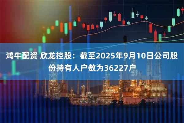 鸿牛配资 欣龙控股：截至2025年9月10日公司股份持有人户数为36227户
